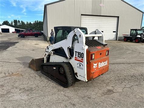 2005 bobcat t190 skid steer for sale|bobcat t190 tracks price.